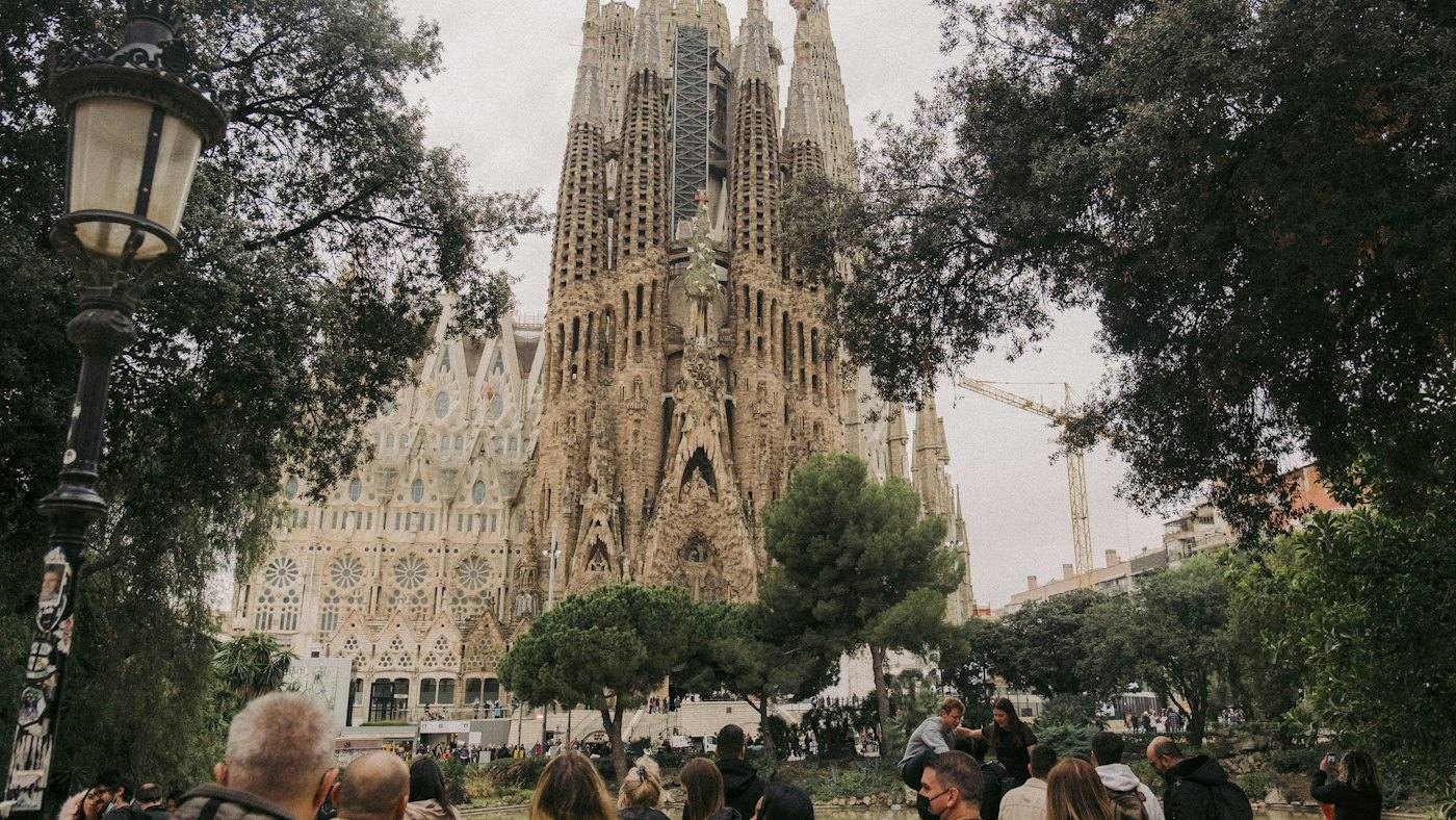 The Sagrada Família in Barcelona