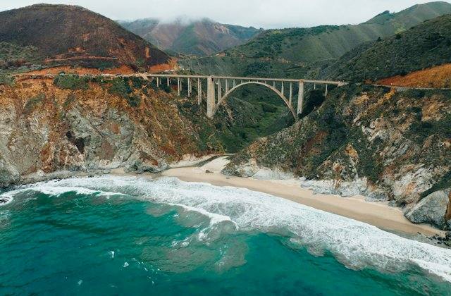 Bixby Bridge on the Big Sur coast