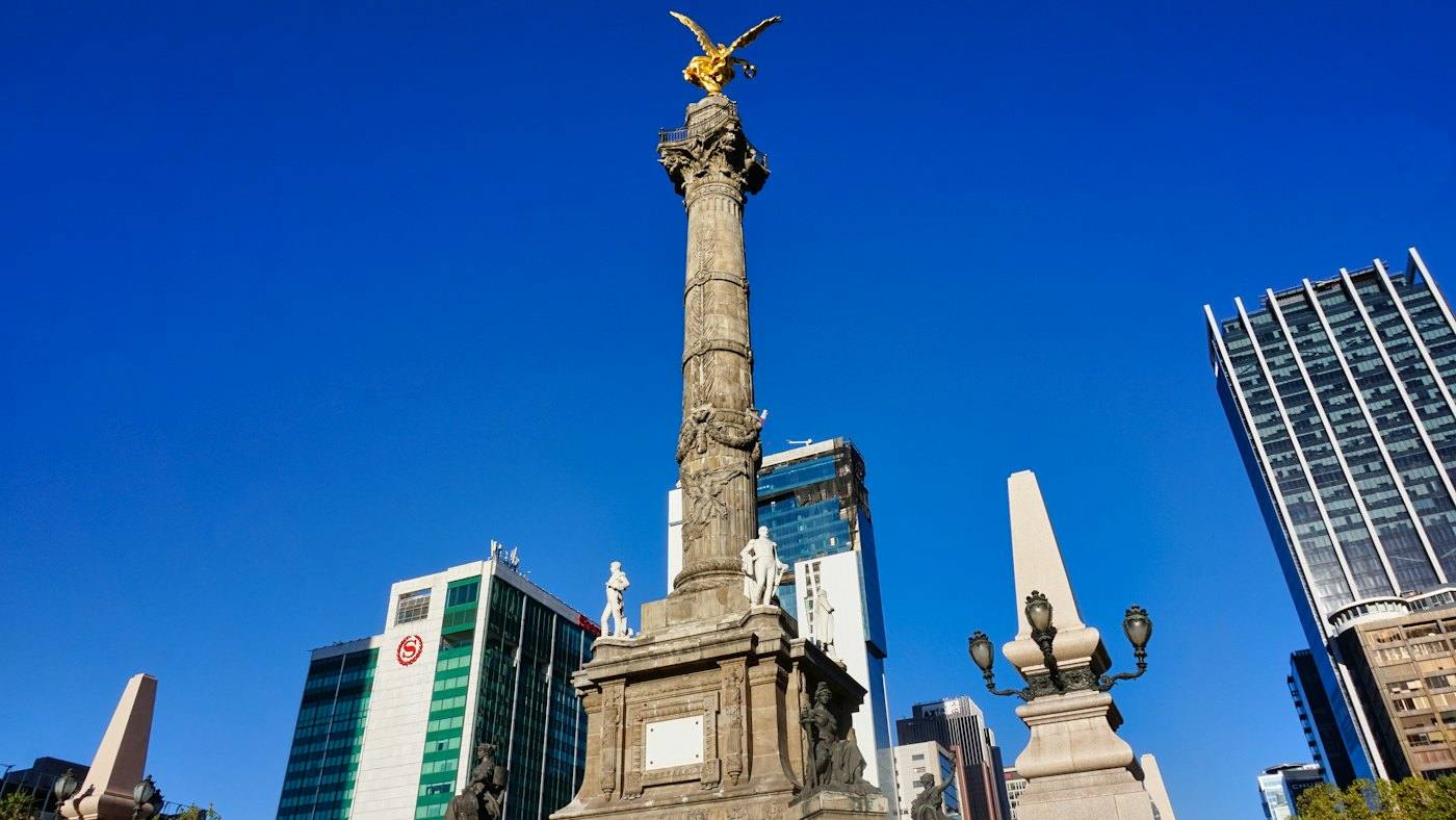 Statue in Mexico City